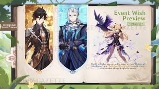 5.2 BANNERS CONFIRMED?! + 4 STARS! (Fischl, Heizou, Yaoyao) - Genshin Impact