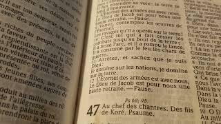 7 PSAUMES(3;4;35,46,91,118,121)puissants de Combats Spirituel contre les ennemis  de la nuit.