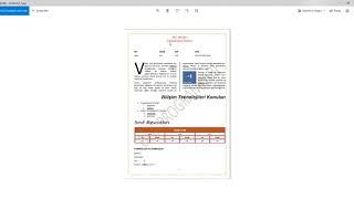 MS Word Temel Bilgiler - Word Kullanımı (Örnek Uygulama))