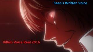 Villain Voice Reel 2016