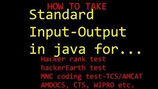 How to take command line  input or standard input in JAVA, JAVA CLASSMATE