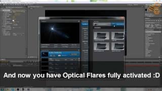 How to get Videocopilot Optical Flares for Adobe After Effects CS3 and CS4