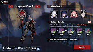 [Honkai Impact 3] Code III: The Empress APHO 2 Judgement Falls 3 (0:52:804)