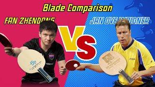 Donic Gold Edition vs Fan Zhendong ALC Blade