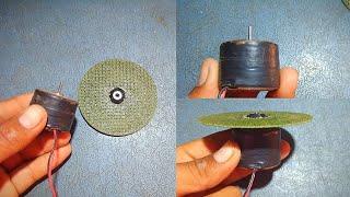 how to make a mini grinder with dc motor/mr.kishan hacket #vairalvideo #viral