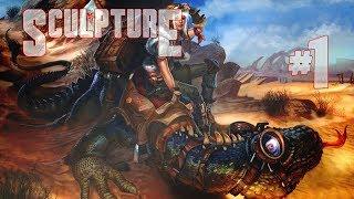 Sculpture  Золотой ящер  #1 (RUS)(HD)