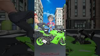 Tani upgraded her bike in Scary Teacher 3D #shorts