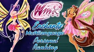 New | Winx Club - Enchantix Multilanguage - Personal Ranking | 25 Versions | *Without Fandubs*