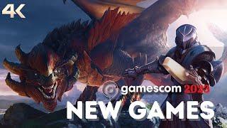 NEW GAMES Announced/Revealed at GAMESCOM 2023 (Day 01 + Day 02) [4K]  #gamescon #4k