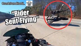Insane Motorcycle Crashes! | CrashBanditoNL