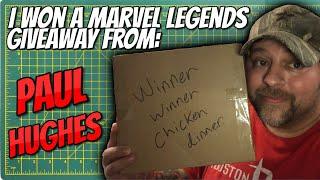 I Won an Action Figure (Marvel Legends) Giveaway from Paul Hughes!