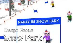 Escape Rooms Snow Park Walkthrough & Bonus Game (NAKAYUBI)