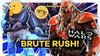 the FAMOUS Halo Wars 1 BRUTE RUSH!