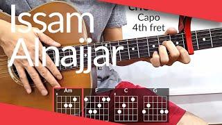 Hadal Ahbek (Issam Alnajjar) Guitar Tutorial | Chords, Strumming