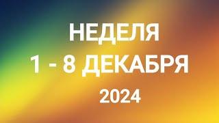 ТЕЛЕЦ . СЛОЖНОСТИ. НЕДЕЛЯ 1-8 ДЕКАБРЯ 2024. Таро прогноз.