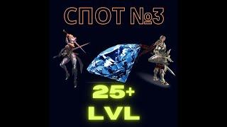 Lineage 2M. Спот #3 для фарма Алмазов 25+ лвл