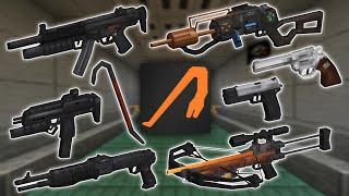 Minecraft VPB Half Life 0.7 Gun Pack Showcase (All Weapons)