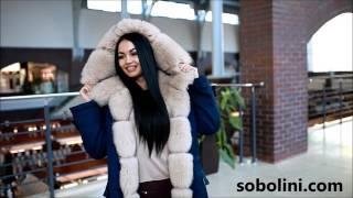 Купить парку меховую из песца sobolini.com