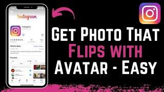 How To Get Instagram Profile Photo That Flips Between Picture And Avatar