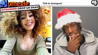 12 DAYS OF CHRIZZMAS - RIZZING AND TROLLING BADDIES ON OMEGLE LIVE... (DAY 5)