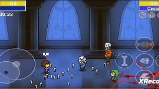 Bad time trio "Gameplay" (bonetale 1.6) (bonetale 1.5.2)