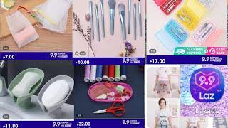 9.9 Lazada Sale Mini Haul - items for as low as 7 Pesos Unboxing and Testing some affordable items