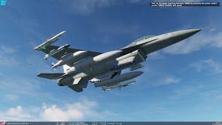 Digital Combat Simulator - Training Missions - F-16CM - Part 3