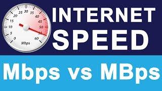 Internet Speeds Explained | Mbps vs MBps | Bits vs Bytes Difference in Hindi