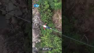 সুস্থ থাকতে সাহসিকতার বিকল্প নেই !  #Bravery #Slacklining