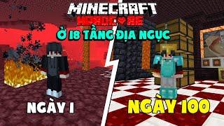 KiraMC Tóm Tắt 100 Ngày Minecraft Sinh Tồn Siêu Khó Ở Tầng 18 Địa Ngục !!