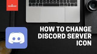 How to change Discord server icon