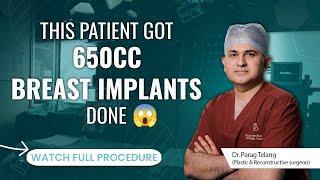 Breast Augmentation with Cohesive gel implants | Breast surgeon in Mumbai | Dr. Parag Telang