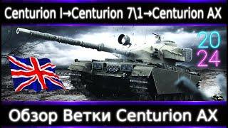 Обзор ветки Centurion AX От Centurion I к топу.  Недоапали, ждем еще АП)