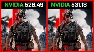 NVIDIA DRIVER 528.49 VS 531.18 | TEST IN 7 GAMES | RTX 3060