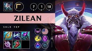 Zilean Top vs Darius: Triple Kill, Unstoppable - NA Master Patch 14.18