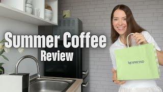 Nespresso Vanilla Pistachio Over Ice  | Summer Capsule Review & Iced Coffee Recipe