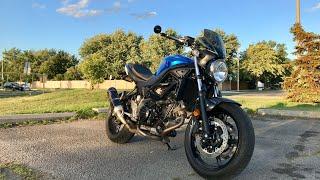 2017 SV650 GIVI Windscreen Install and First Impressions