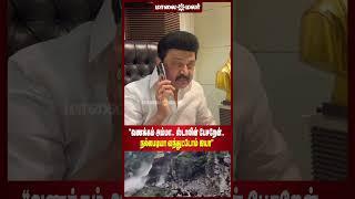 "வணக்கம் அம்மா..ஸ்டாலின் பேசறேன்..நல்லபடியா வந்துட்டோம் ஐயா" | Maalaimalar