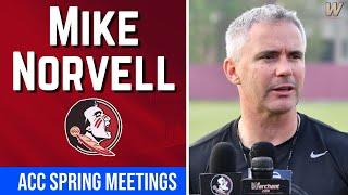 Mike Norvell ACC Spring Meetings Interview | FSU Football | Florida State Football | Warchant TV