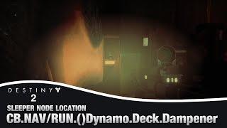 DESTINY 2 - Dynamo Deck Dampener Sleeper Node Location |  (Override Frequency Cache)