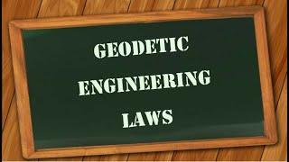 Geodetic Engineering LAWS