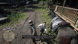 Red Dead Redemption 2 - What is he doing?!