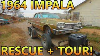 1964 Chevy Impala Rescue + Private Collection Tour! | Old Car Rescue!