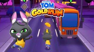 Talking Tom Gold Run Gameplay Walkthrough Part 7 (Android/iOS) Becca's Night Chase - Full Screen