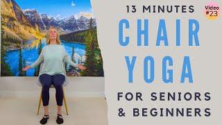 Beginner Seated Chair Yoga for Seniors and Older Adults