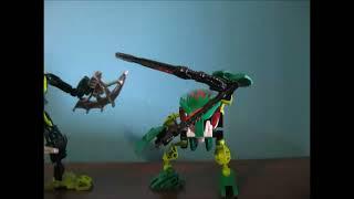 Bionicle Fight Bohrok vs Gresh