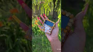 Bling phone case! Samsung Flip  #blingphonecase #phonecasecharms #custom