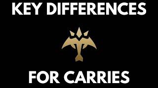 The KEY Differences in Carrying In Dota and League