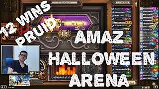 Hearthstone Arena - Amaz Halloween Arena with 12 wins!