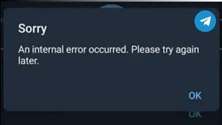 Fix an Internal Error Occurred. Please Try again Telegram | Telegram login Problem an Internal Error